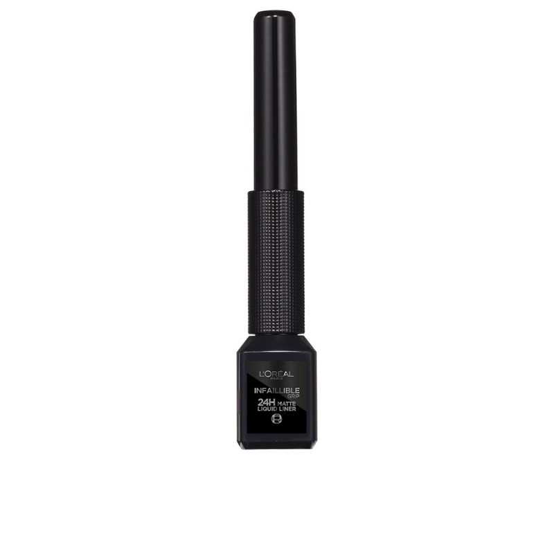 INFAILLIBLE GRIP 24H matte liquid liner 01 black 3 ml by L OREAL PARIS for Unisex INFAILLIBLE GRIP 24H matte liquid liner 01 black 3 ml by L OREAL PARIS for Unisex