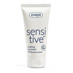 Crème de jour apaisante Ziaja Sensitive pour peaux sensibles 50 ml