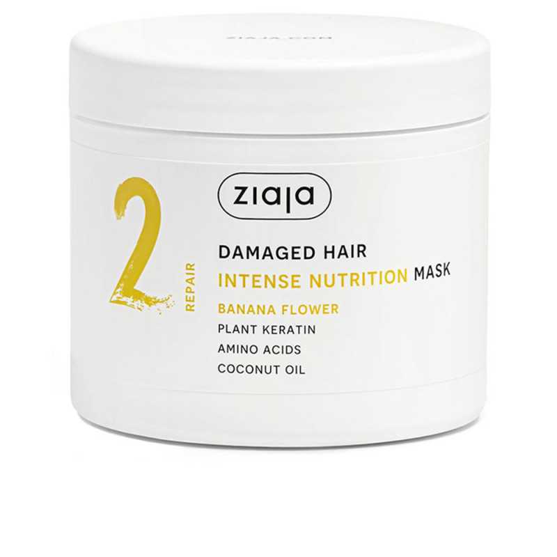 PLANT ESSENTIALS mascarilla capilar nutritiva de Flor de Banana 350 ml by ZIAJA for Unisex PLANT ESSENTIALS mascarilla capilar nutritiva de Flor de Banana 350 ml by ZIAJA for Unisex