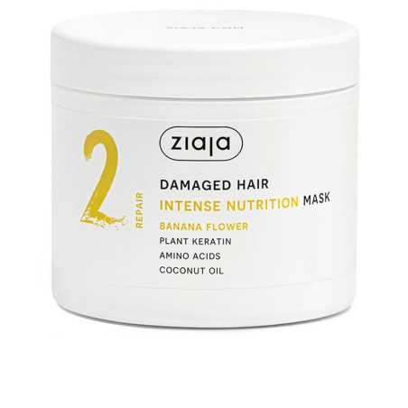 PLANT ESSENTIALS mascarilla capilar nutritiva de Flor de Banana 350 ml by ZIAJA for Unisex