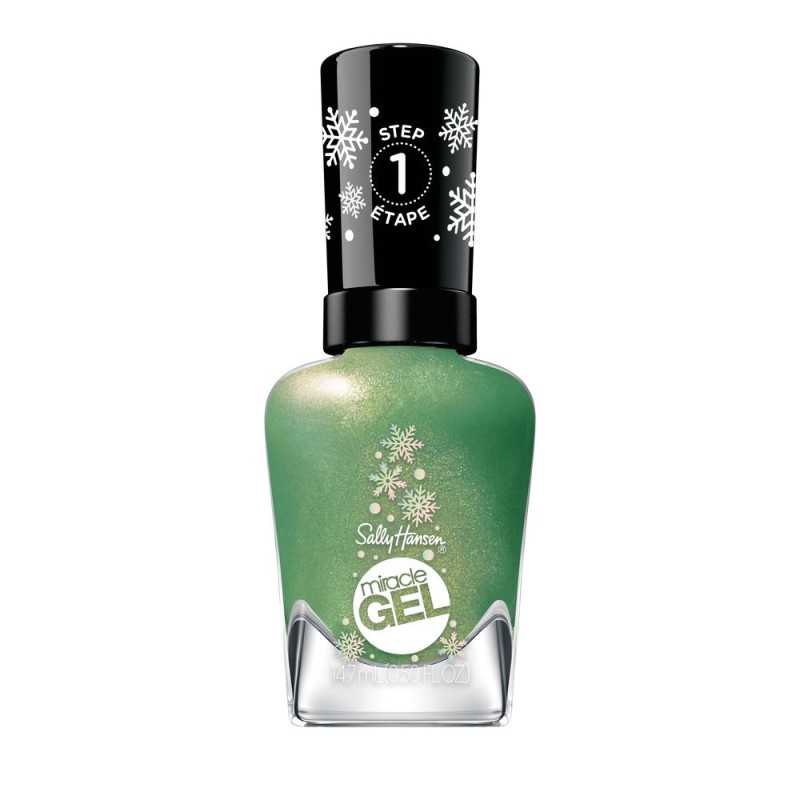 MIRACLE GEL HOLIDAY esmalte de unas 918 Under The Tree 917 ml by SALLY HANSEN for Unisex MIRACLE GEL HOLIDAY esmalte de unas 918 Under The Tree 917 ml by SALLY HANSEN for Unisex