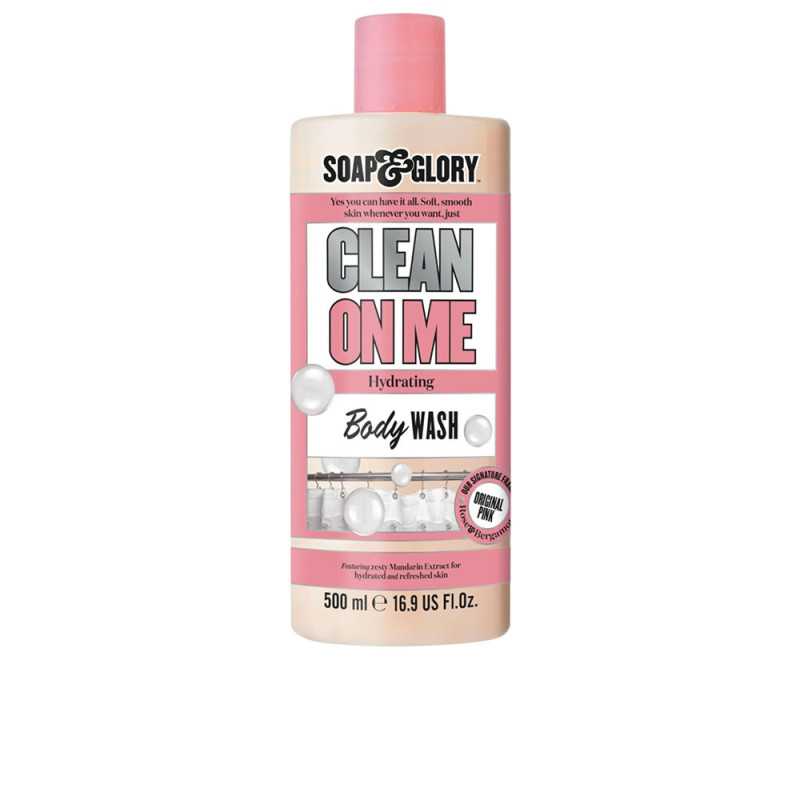 CLEAN ON ME creamy clarifying shower gel 500 ml by SOAP & GLORY for Unisex CLEAN ON ME creamy clarifying shower gel 500 ml by SOAP & GLORY for Unisex