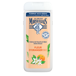 LE PETIT MARSEILLAIS gel baño flor de azahar 650 ml by LE PETIT MARSEILLAIS for Unisex