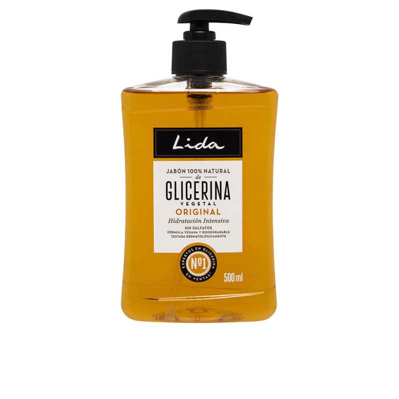 JABÓN 100% NATURAL manos glicerina 500 ml by LIDA for Unisex