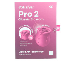 SATISFYER PRO 2 estimulador de ondas rosa clasica 1 u by SATISFYER for Unisex