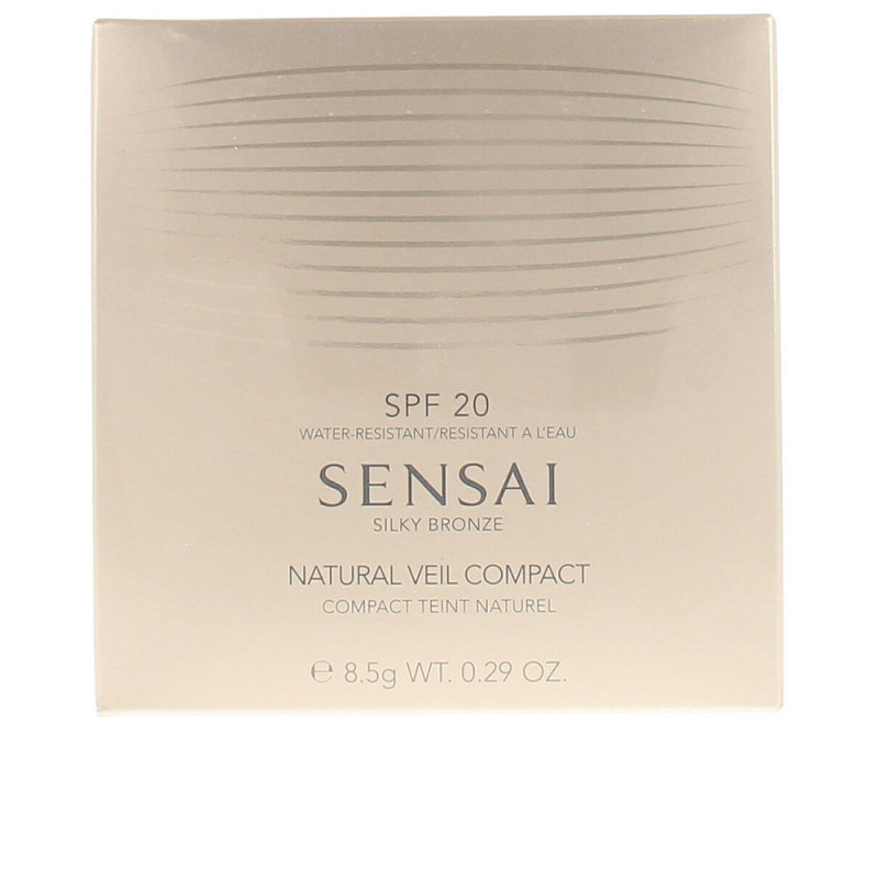 SILKY BRONZE NATURAL VEIL compact 02 Natural 85 gr by SENSAI for Unisex