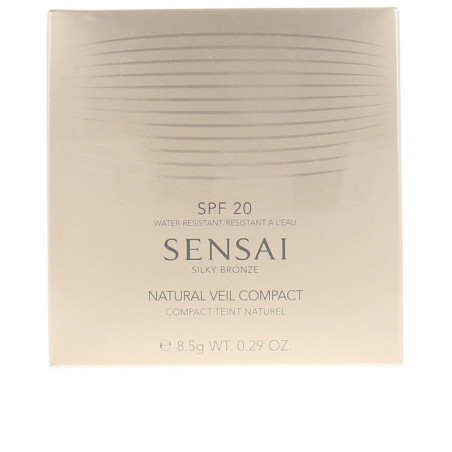 SILKY BRONZE NATURAL VEIL compact 02 Natural 85 gr by SENSAI for Unisex
