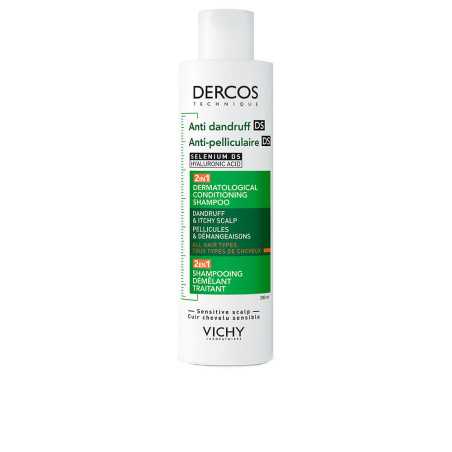 DERCOS TECHNIQUE champú acondicionador anticaspa 2 en 1 200 ml by VICHY for Unisex