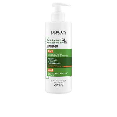 DERCOS TECHNIQUE champú acondicionador anticaspa 2 en 1 400 ml by VICHY for Unisex