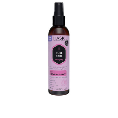 CURL CARE 5-in-1 leave-in spray 175 ml by HASK for Unisex