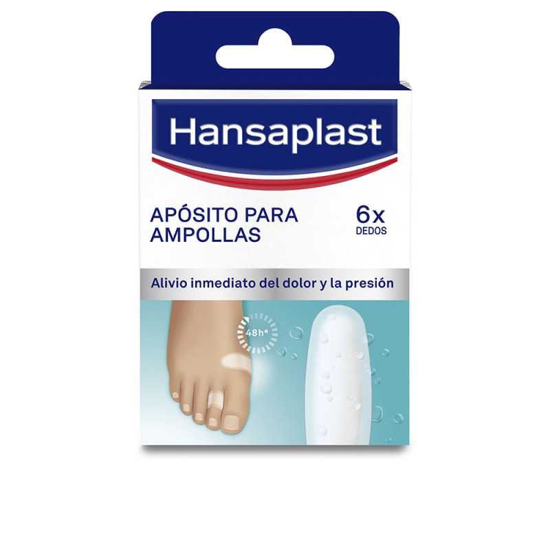 HP FOOT EXPERT apósito ampollas pequeño 6 u by HANSAPLAST for Unisex HP FOOT EXPERT apósito ampollas pequeño 6 u by HANSAPLAST for Unisex
