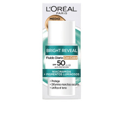BRIGHT REVEAL NIACINAMIDA fluido diario SPF50 medio 50 ml by L OREAL PARIS for Unisex