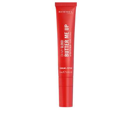 OH MY GLOSS balsamo labial 004 Red Velvet 1 u by RIMMEL LONDON for Unisex