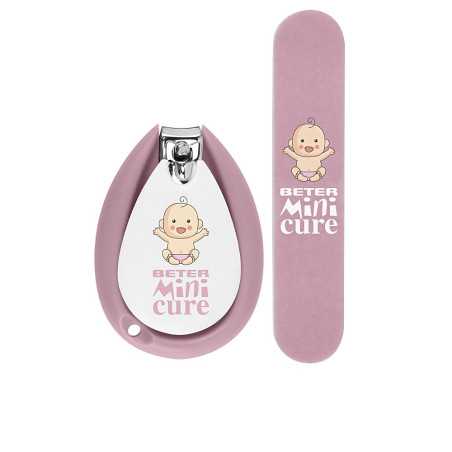 MINI CURE CUIDADO UÑAS BEBÉS ROSA lote 2 pz by BETER for Unisex