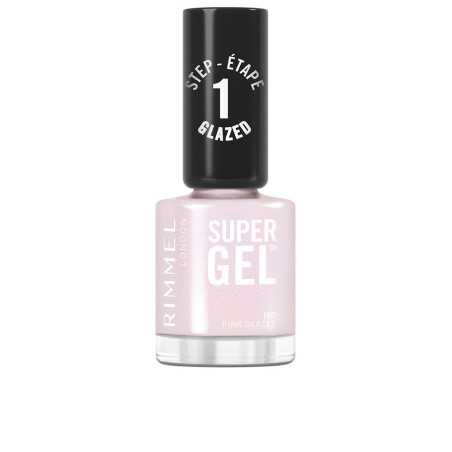 SUPER GEL esmalte de unas 105 Pink Glazed 12 ml by RIMMEL LONDON for Unisex