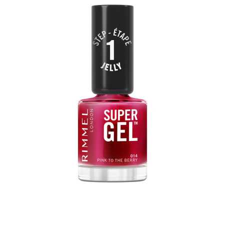 SUPER GEL esmalte de unas 14 Pink To The berry 12 ml by RIMMEL LONDON for Woman