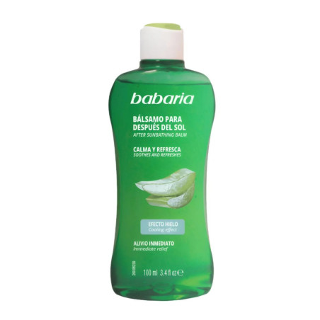 Babaria Sol Bálsamo After Sun con Efecto Hielo y Aloe Vera 100ml
