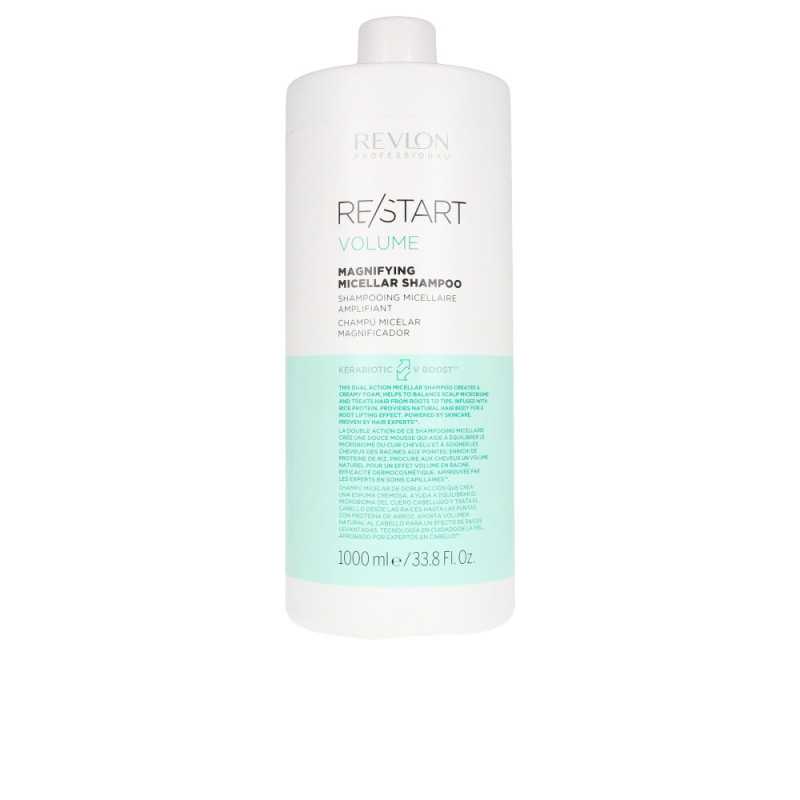 RE-START volume magnifying shampoo 1000 ml by REVLON for Unisex RE-START volume magnifying shampoo 1000 ml by REVLON for Unisex
