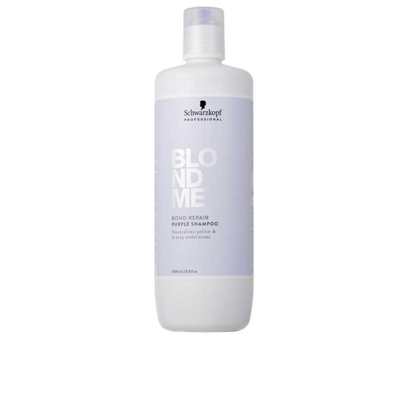 BLONDME BOND REPAIR champú morado 1000 ml by SCHWARZKOPF for Unisex BLONDME BOND REPAIR champú morado 1000 ml by SCHWARZKOPF for Unisex
