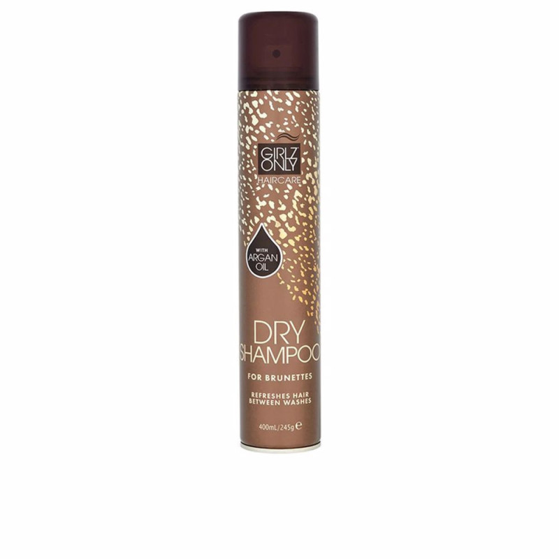 DRY SHAMPOO for brunettes with argan oil 400 ml by GIRLZ ONLY for Woman