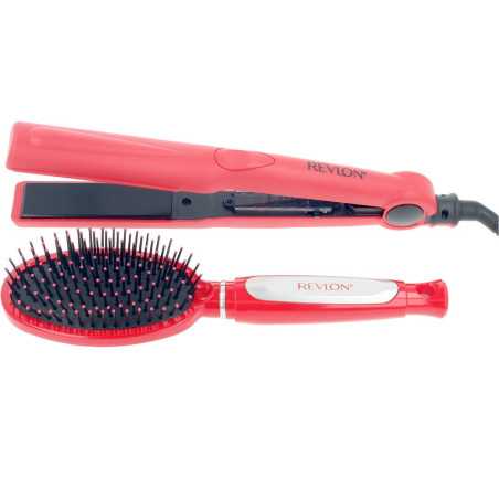SMOOTH RESULTS RVST2176 PLANCHA DE PELO ESTUCHE 3 pz by REVLON for Unisex