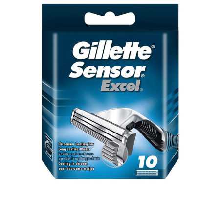 SENSOR EXCEL cargador 10 recambios by GILLETTE for Unisex