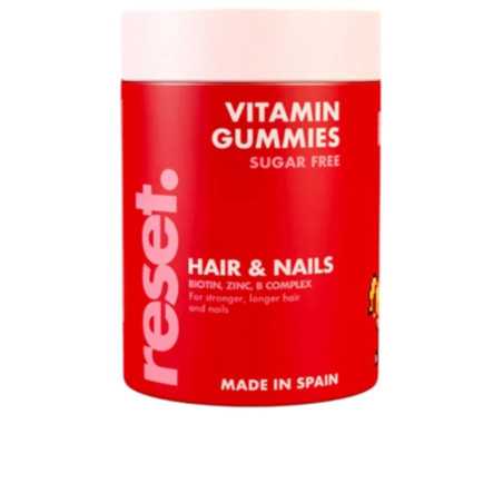 HAIR NAILS cherry 60 gummies by RESET for Unisex