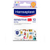 HP SENSITIVE XL KIDS apósitos 10 u by HANSAPLAST for Unisex