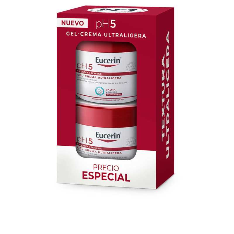 PH5 gel-crema ultraligera pack 2 x 350 ml by EUCERIN for Unisex PH5 gel-crema ultraligera pack 2 x 350 ml by EUCERIN for Unisex