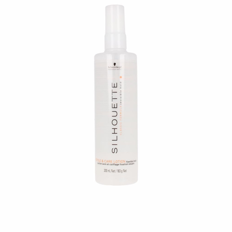 SILHOUETTE styling & care lotion flexible hold 200 ml by SCHWARZKOPF for Unisex