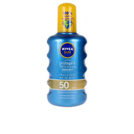 SUN PROTEGE&REFRESCA spray solar seco SPF50 200 ml by NIVEA for Unisex