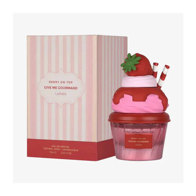 Lattafa Berry On Top Give Me Gourmand Eau de Parfum Spray 75ml