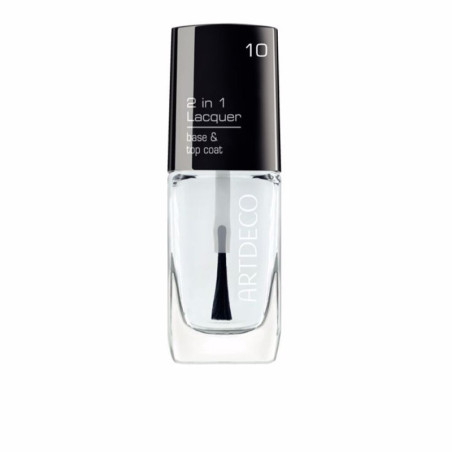 2 IN 1 LACQUER base & top coat 10 ml by ARTDECO for Unisex