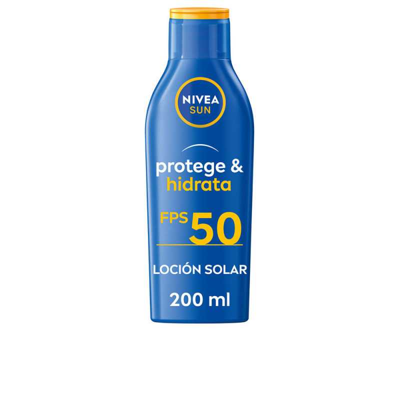 SUN PROTEGE & HIDRATA loción SPF50+ 200 ml by NIVEA for Unisex SUN PROTEGE & HIDRATA loción SPF50+ 200 ml by NIVEA for Unisex