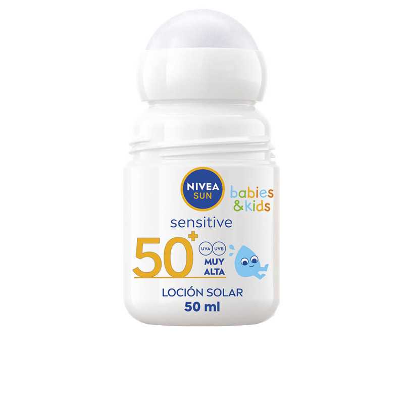 SUN BABIES&KIDS loción solar roll-on SPF50+ 50 ml by NIVEA for Unisex SUN BABIES&KIDS loción solar roll-on SPF50+ 50 ml by NIVEA for Unisex