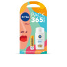 SUN FLUIDO INVISIBLE DIARIO SPF50 + LIPOSAN SPF50 PACK 2 pz by NIVEA for Unisex