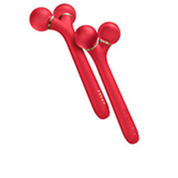 SMART APP GUIDED rodillo facial sonico 4 en 1 rojo 1 u by GESKE for Unisex