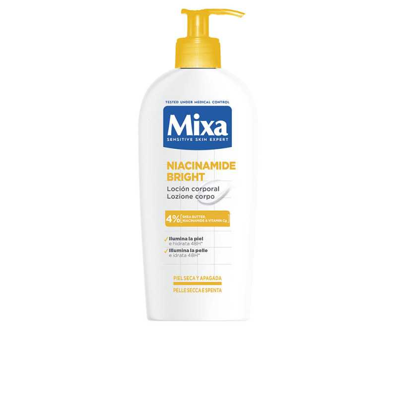 NIACINAMIDE BRIGHT loción corporal 250 ml by MIXA for Unisex NIACINAMIDE BRIGHT loción corporal 250 ml by MIXA for Unisex