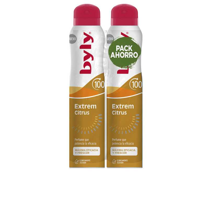 BYLY EXTREM CITRUS DEO VAPO LOTE 2 x 200 ml by BYLY for Unisex BYLY EXTREM CITRUS DEO VAPO LOTE 2 x 200 ml by BYLY for Unisex