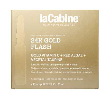 24K GOLD FLASH ampollas edición limitada 10 x 2 ml by LA CABINE for Unisex