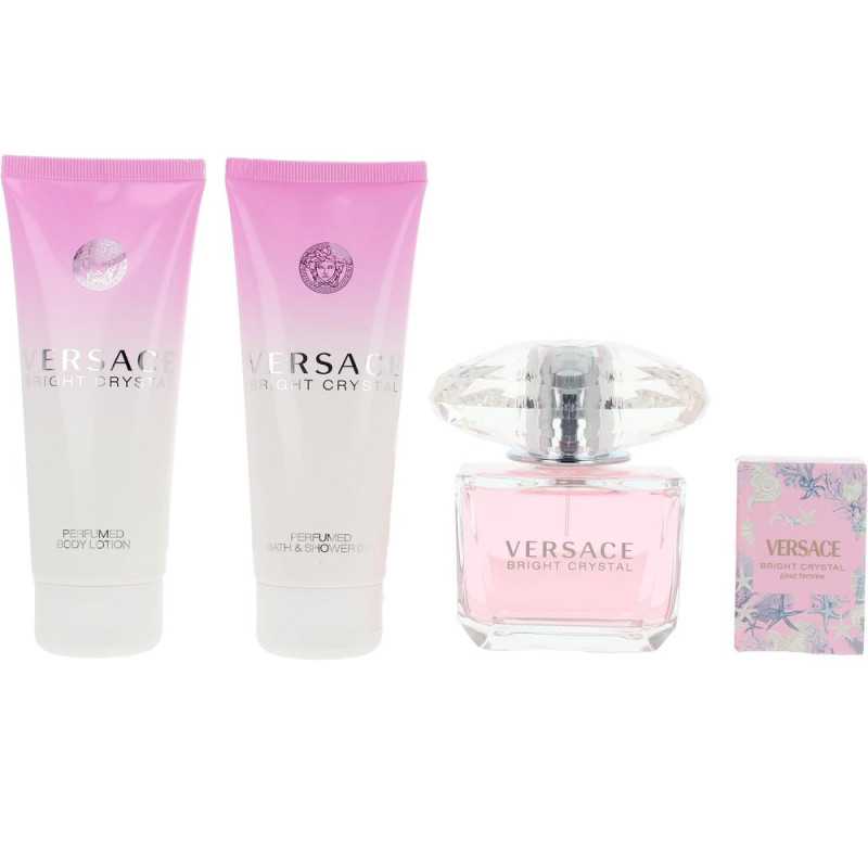 BRIGHT CRYSTAL ESTUCHE 2 pz by VERSACE for Unisex BRIGHT CRYSTAL ESTUCHE 2 pz by VERSACE for Unisex