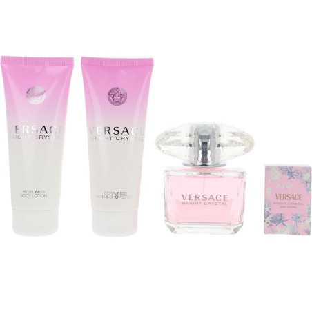 BRIGHT CRYSTAL ESTUCHE 2 pz by VERSACE for Unisex