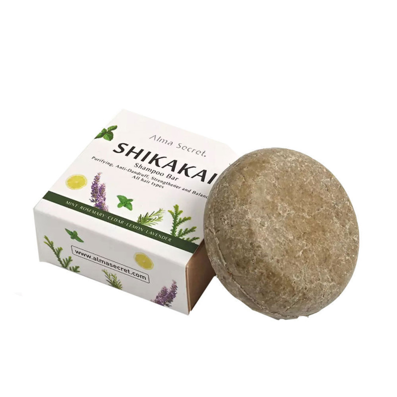 SHIKAKAI champú sólido 85 gr by ALMA SECRET for Unisex
