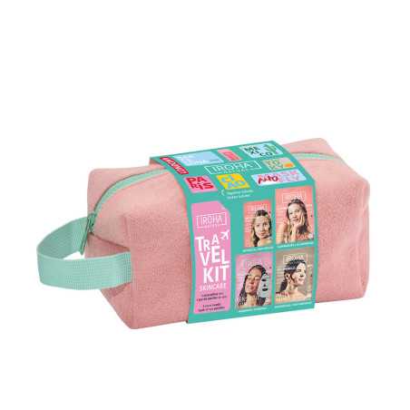 TRAVEL KIT SKINCARE ESTUCHE 5 pz by IROHA for Unisex