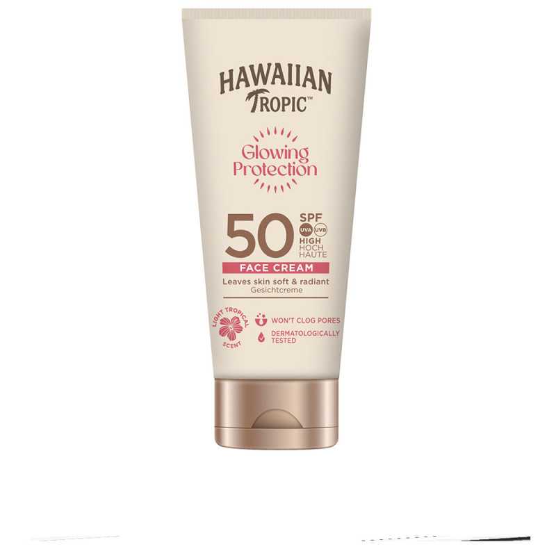 GLOWING PROTECTION face cream SPF50 50 ml by HAWAIIAN TROPIC for Unisex GLOWING PROTECTION face cream SPF50 50 ml by HAWAIIAN TROPIC for Unisex
