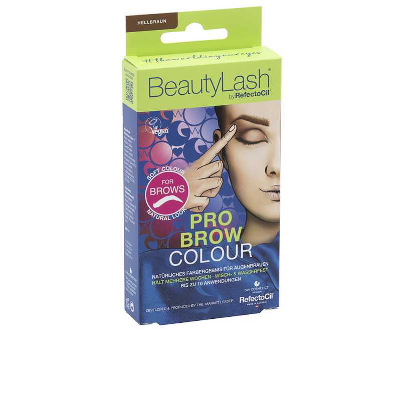 BEAUTYLASH PRO BROW COLOUR kit tinte cejas Castano claro 1 u by REFECTOCIL for Unisex BEAUTYLASH PRO BROW COLOUR kit tinte cejas Castano claro 1 u by REFECTOCIL for Unisex