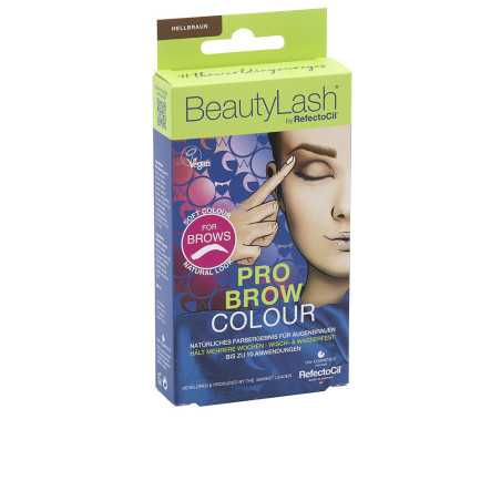 BEAUTYLASH PRO BROW COLOUR kit tinte cejas Castano claro 1 u by REFECTOCIL for Unisex
