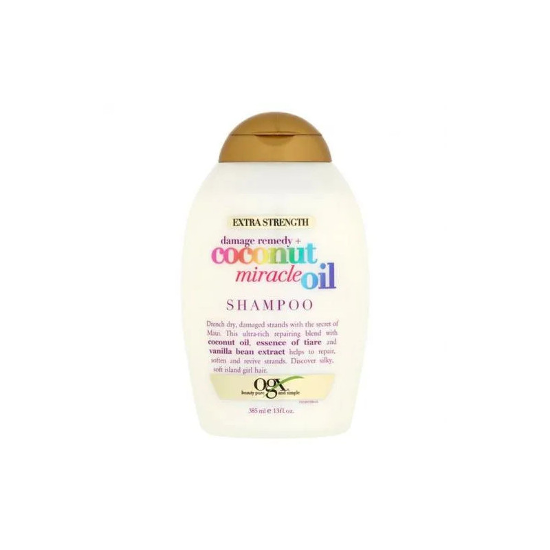 Shampoo per capelli all'olio miracoloso di cocco Ogx 385 ml