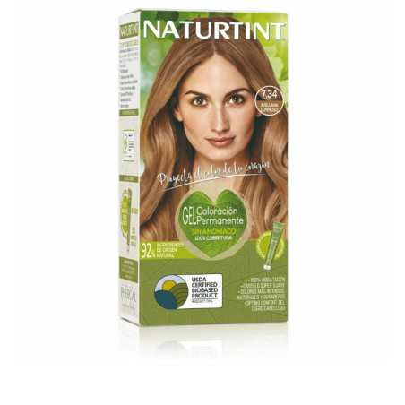 NATURTINT tinte sin amoniaco 734 Avellana Luminoso 170 ml by NATURTINT for Unisex