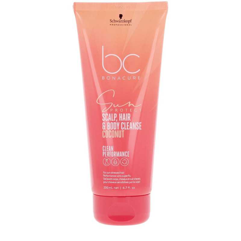 BC SUN PROTECT champú 3 en 1 200 ml by SCHWARZKOPF for Unisex